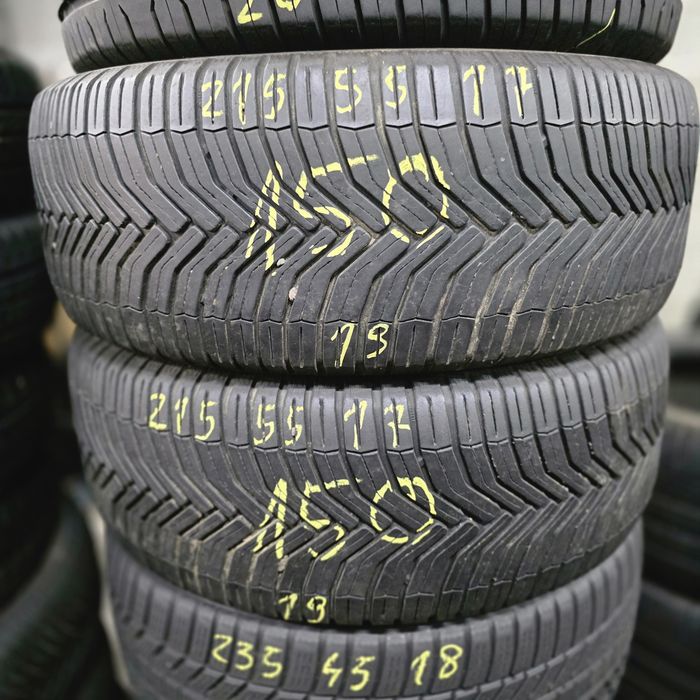 2x 215/55/17 MICHELIN CROSSCLIMATE 2019 Stare excelenta
