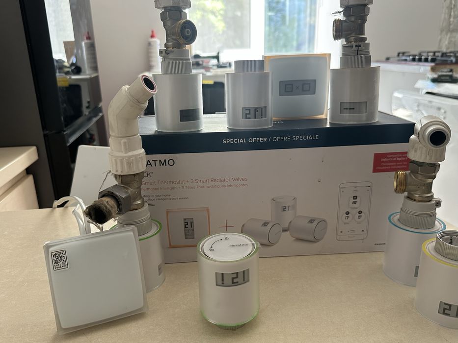 Netatmo Smart Heating — sistem termostatic inteligent pentru 7 calorifere