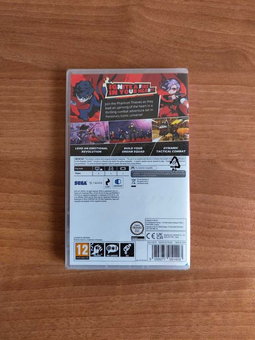 Persona 5 Tactica - Nintendo Switch - нова, запечатана