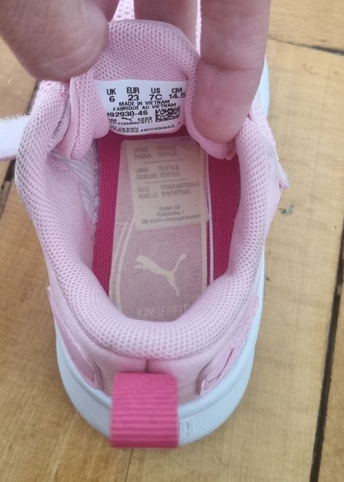 Adidasi fetite Puma nr 23