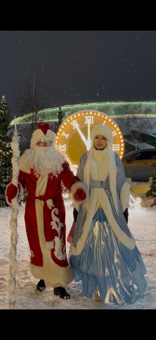 Дед мороз и снегурочка/тедди/Кайрат Нуртас