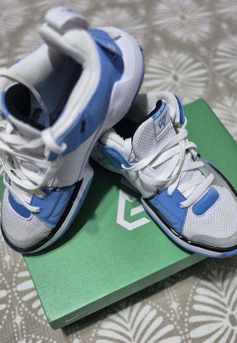 JORDAN ONE TAKE 5 UNISEX - Basketball shoes - white/legend blue
