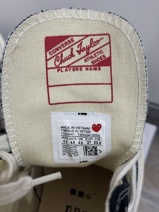 Converse CDG Comme des Garcons