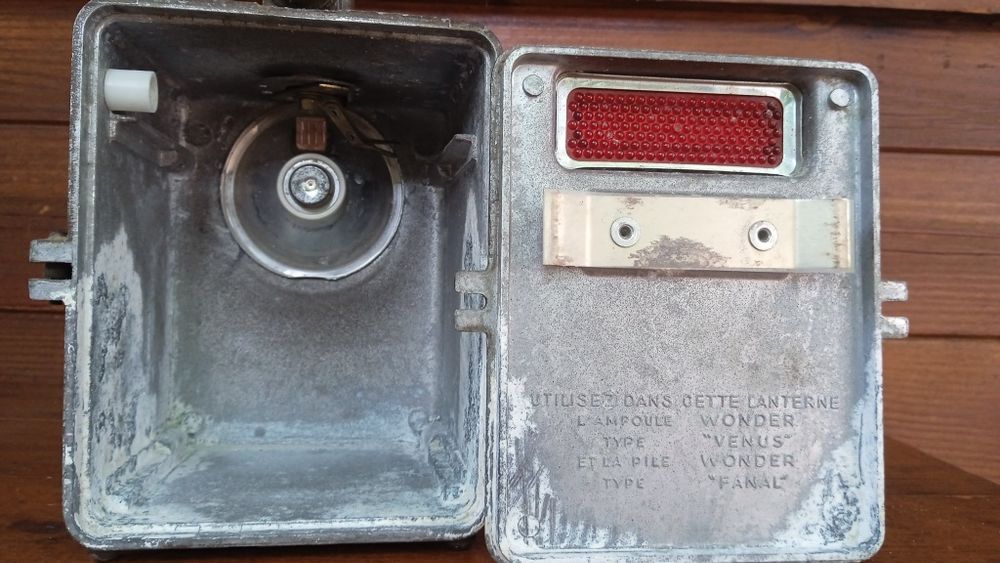 Lanterna lucrator feroviar CFR, caile ferate, al II-lea razboi mondial