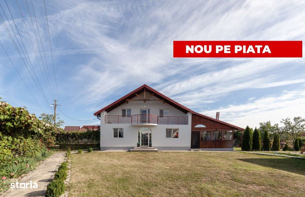 Casa cu teren generos si gradina spectaculoasa – Comuna Cuca, Arges!