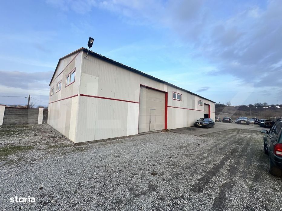 Parc industrial complet echipat – Hala multifunctionala cu acces TIR