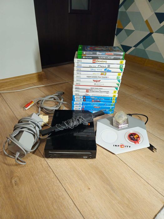 Consola WII Nintendo cu Jocuri (jocuri Wii / WiiU / Xbox ONE)