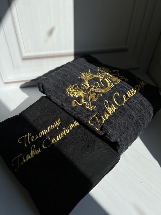 Именные халаты с вышивкой