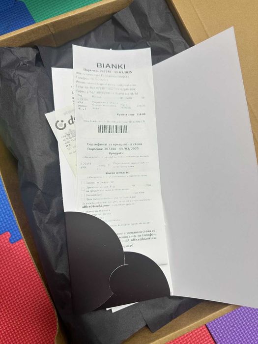 Продавам чисто нови дамски обувки Bianki номер 40.
