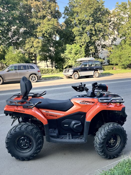 cf moto 520L din anul 2024, 2100km!