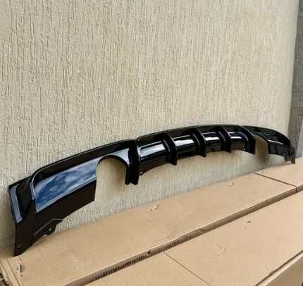 Двоен Дифузер BMW F30 F31 335 340 / БМВ Ф30 Ф31 Добавка за задна броня