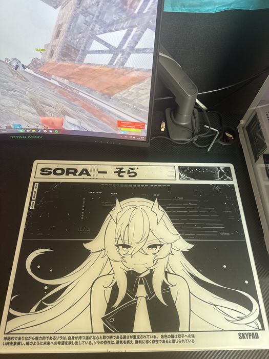 продам игровой коврик из стекла