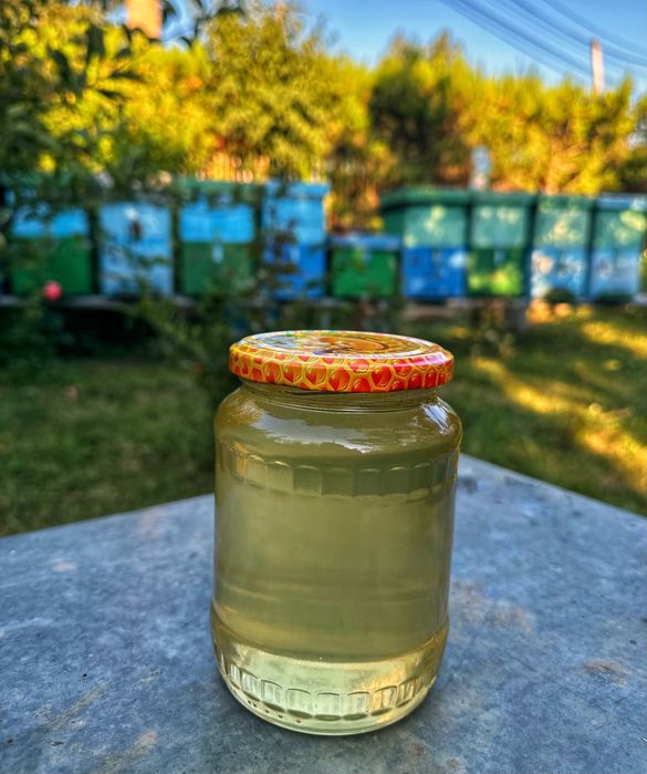 Miere naturală de salcâm și de tei