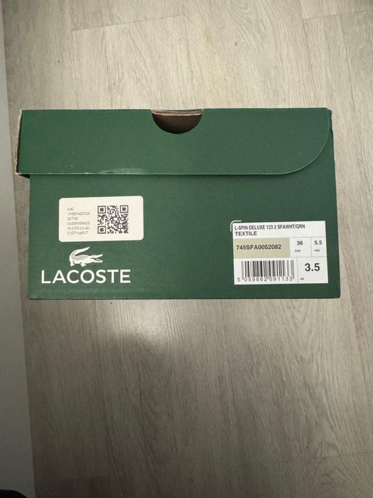 Кроссовки Lacoste