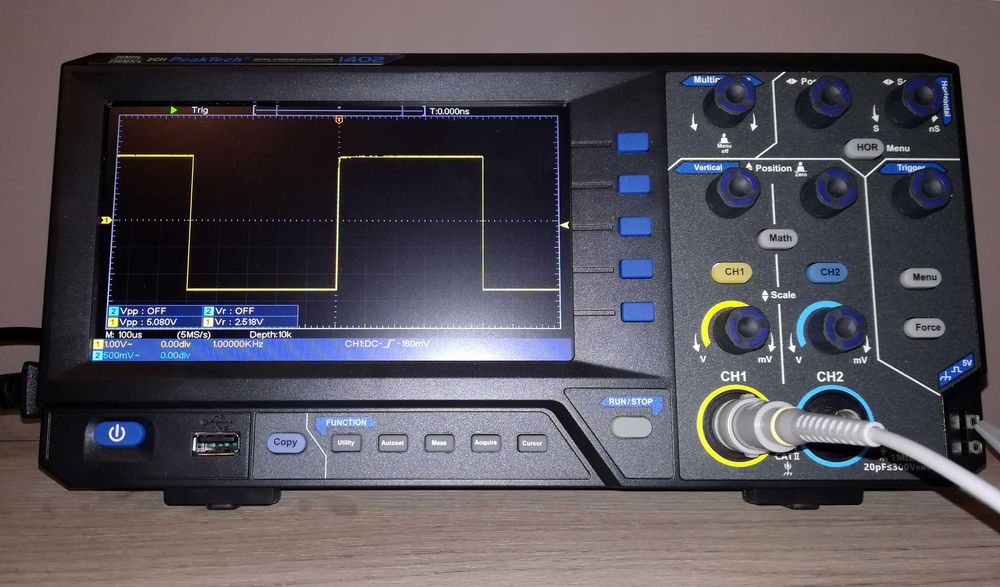 Osciloscop digital PeakTech P1402