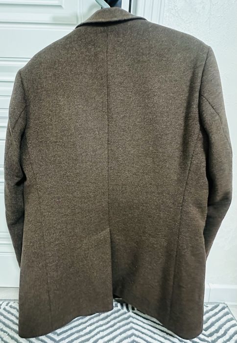 Пальто Тренд темно коричневый