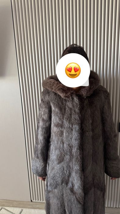 Продается нутриевая шуба 25 тыс