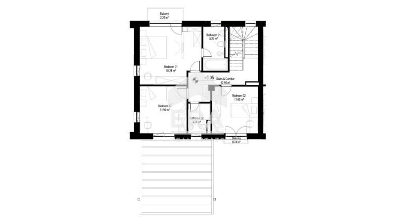 Продава се Къща в с. Лозен, Област София-град - 286 кв.м за 2014 €/кв.м - Снимка #11