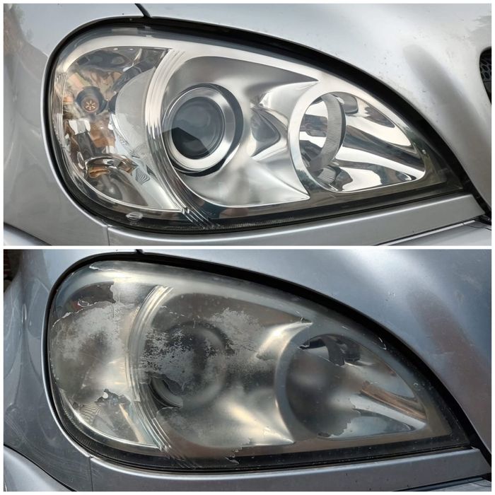 Полиране и пастиране на автомобили, полиране на фарове