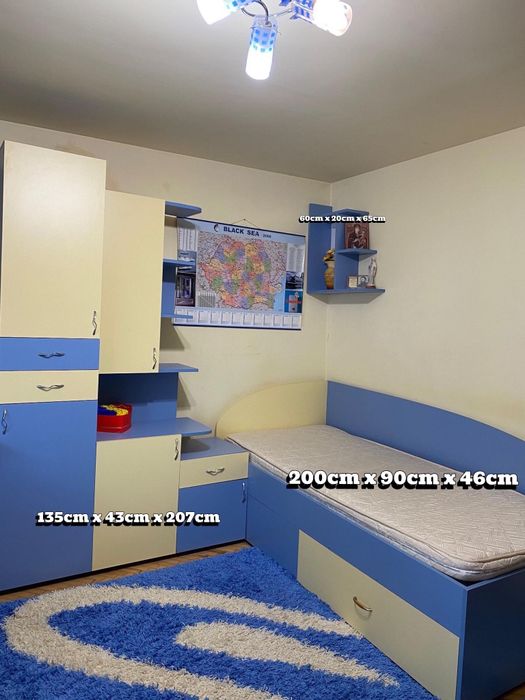 2 Paturi  cu saltele