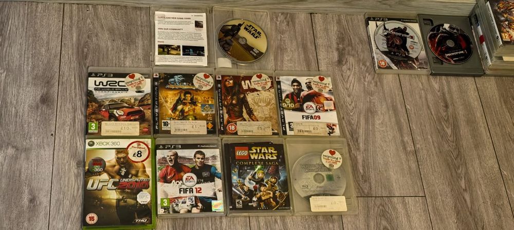 Pachet Jocuri PS3-FIFA 12,Mortal Kombat,Lego Batman,UFC2010+altele