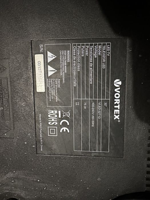 Placa de baza Vortex VLED-32T1D 32 inch tv