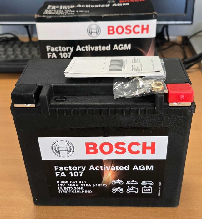 Акумулатор BOSCH FA 104, YTX20HL,(Y/B)TX20HL,(Y/B)TX20L(-BS)