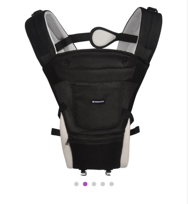Кенгуру 3 в 1 KikkaBoo - Chloe Mesh, Black