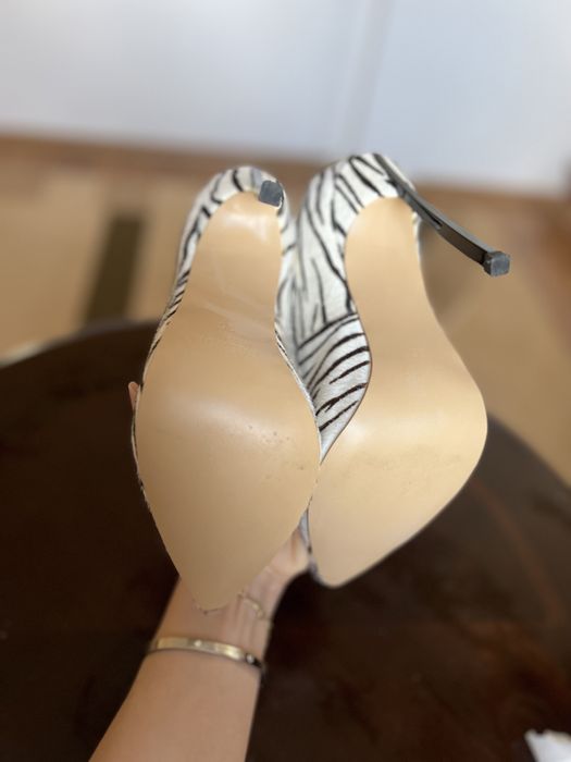 Pantofi stiletto Casadei piele ponei