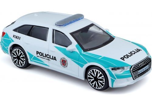 BBURAGO 1:43 модель Audi A6 Avant Полиция Литвы