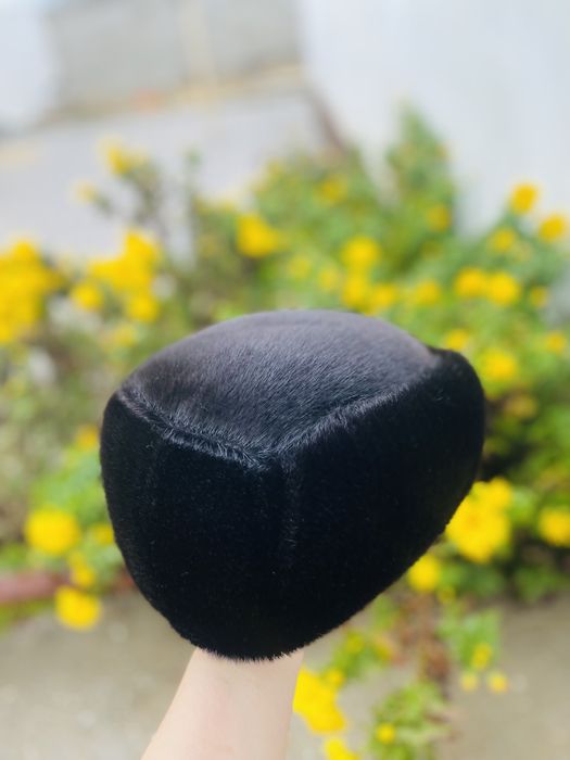 Норка шапка натуральный