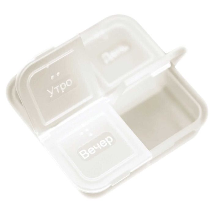 Таблетница Однодневка Размер (6х6см)