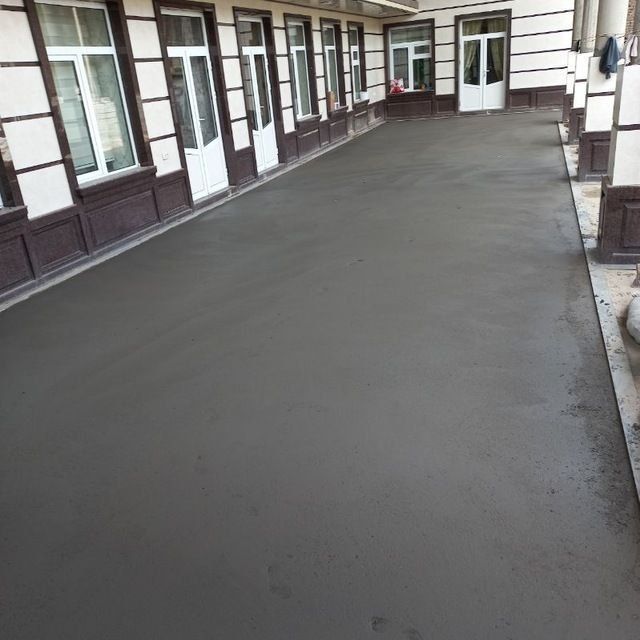 Стяжка пола сухая