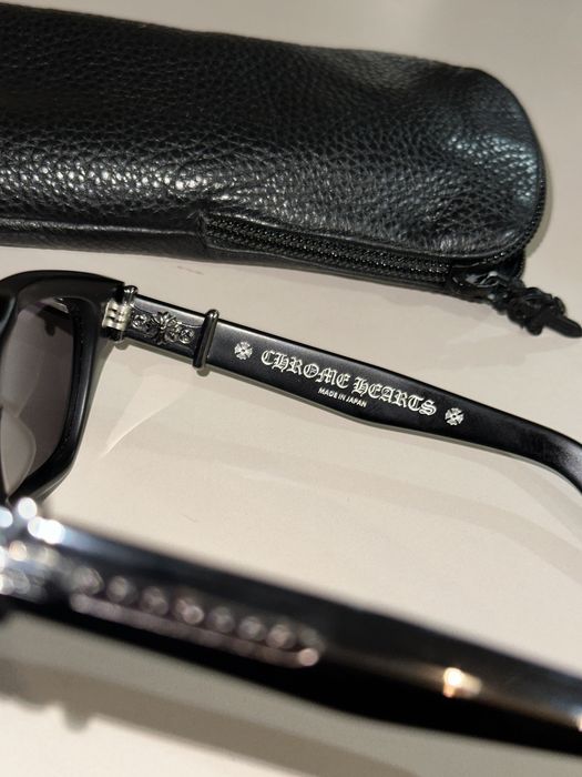 слънчеви очила Chrome Hearts Vagillionaire / Black