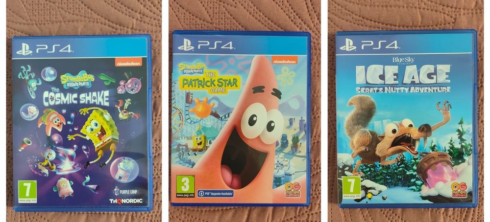 Spongebob, Ice Age ps4
