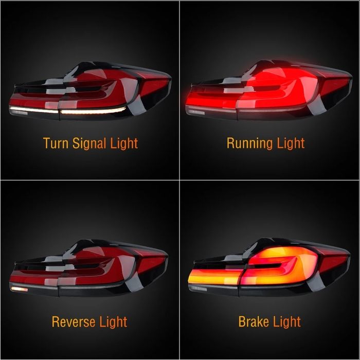 Stopuri LED BMW Seria 5 G30 (2017-2020) Full LED