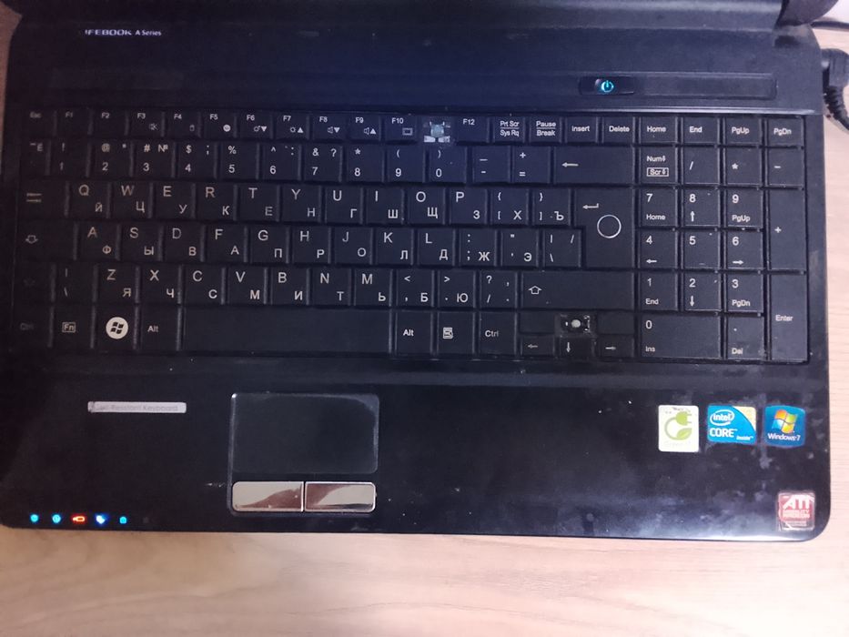 Ноутбук Fujitsu i3‑370M — полностью рабочий