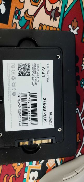 Накопитель ssd на 256