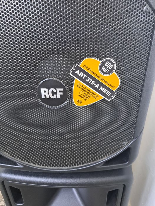 Boxe Rcf Art 315-A MK lll difuzor pe 15 inch 800watt +2stative și huse