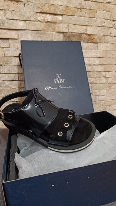 Sandale damă Fabi, piele, marimea 39