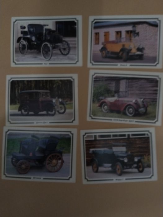 Набор открыток Ретро-автомобили, СССР