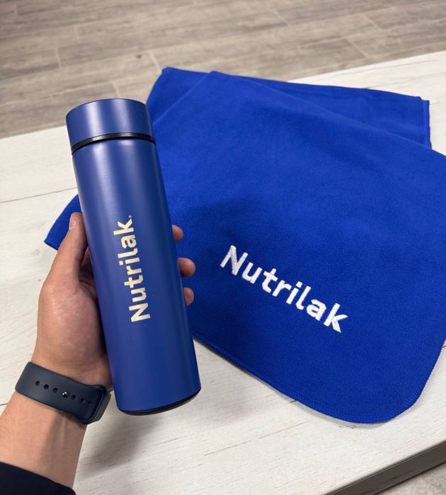 Плед с логотипом