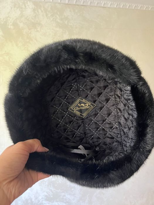 Норка ушанка новый 59 р