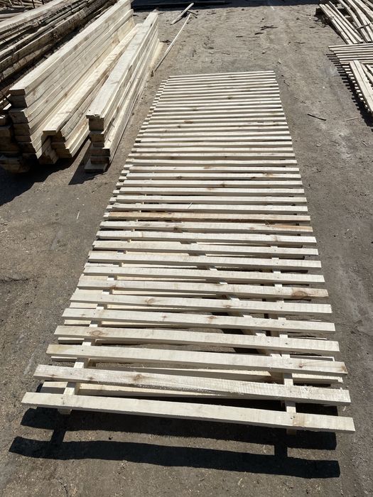 Забор штакетник деревянный