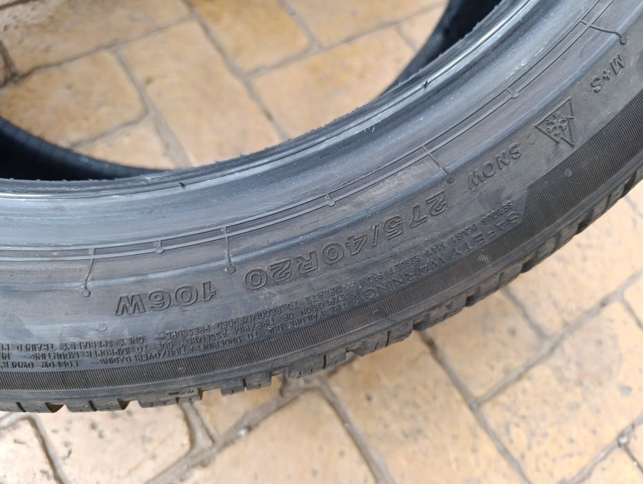 Зимни гуми Bridgestone 275/40/20 Blizzak 6,dot 2725