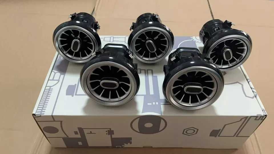 Set Grile Guri Ventilatie Aer Clima Lumini Led C Class W205 GLC X253