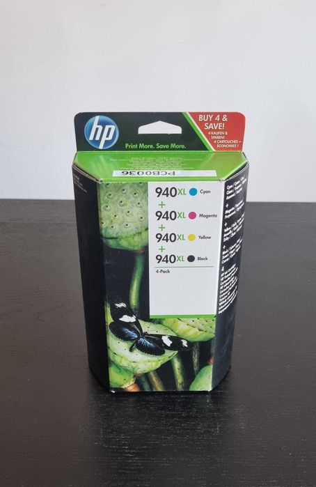 Cartus cerneala HP 940XL CMYK pachet de patru Original Nou-Sigilat
