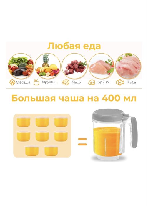 Пароварка-блендер