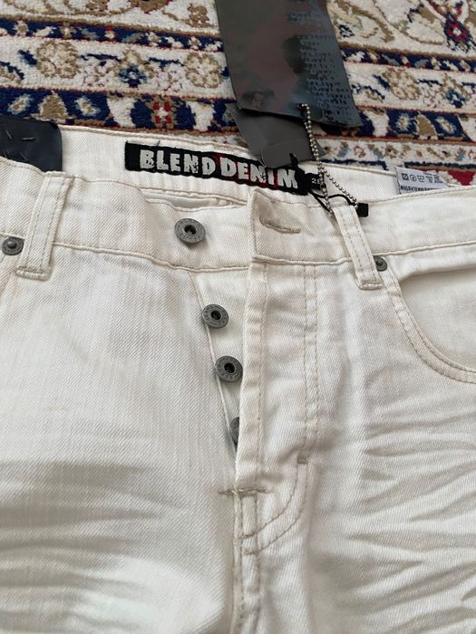 Белые джинсы, низкая посадка