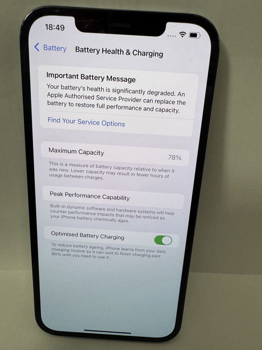 Apple iphone 12 pro max 256gb blue